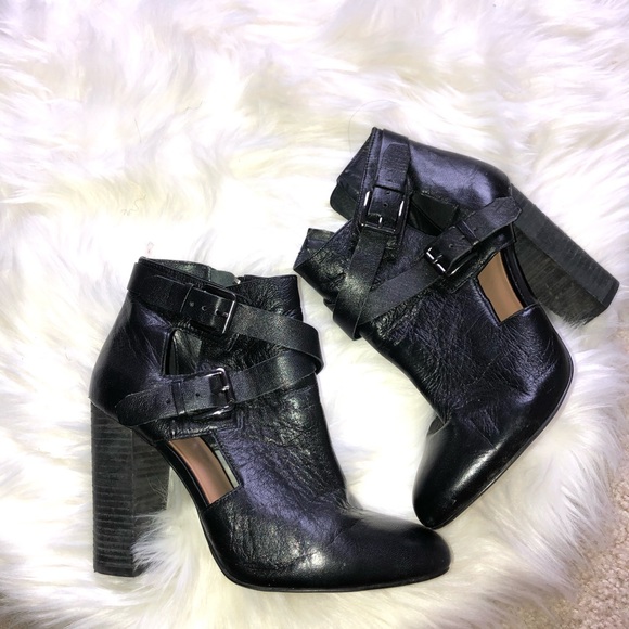 atwell Shoes - Atwell black boho chunky heel Booties